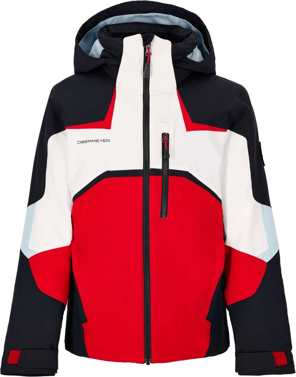 Obermeyer Teen Boys Mach 15 Jacket - Red