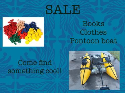 Yard Sale! Come find something cool!