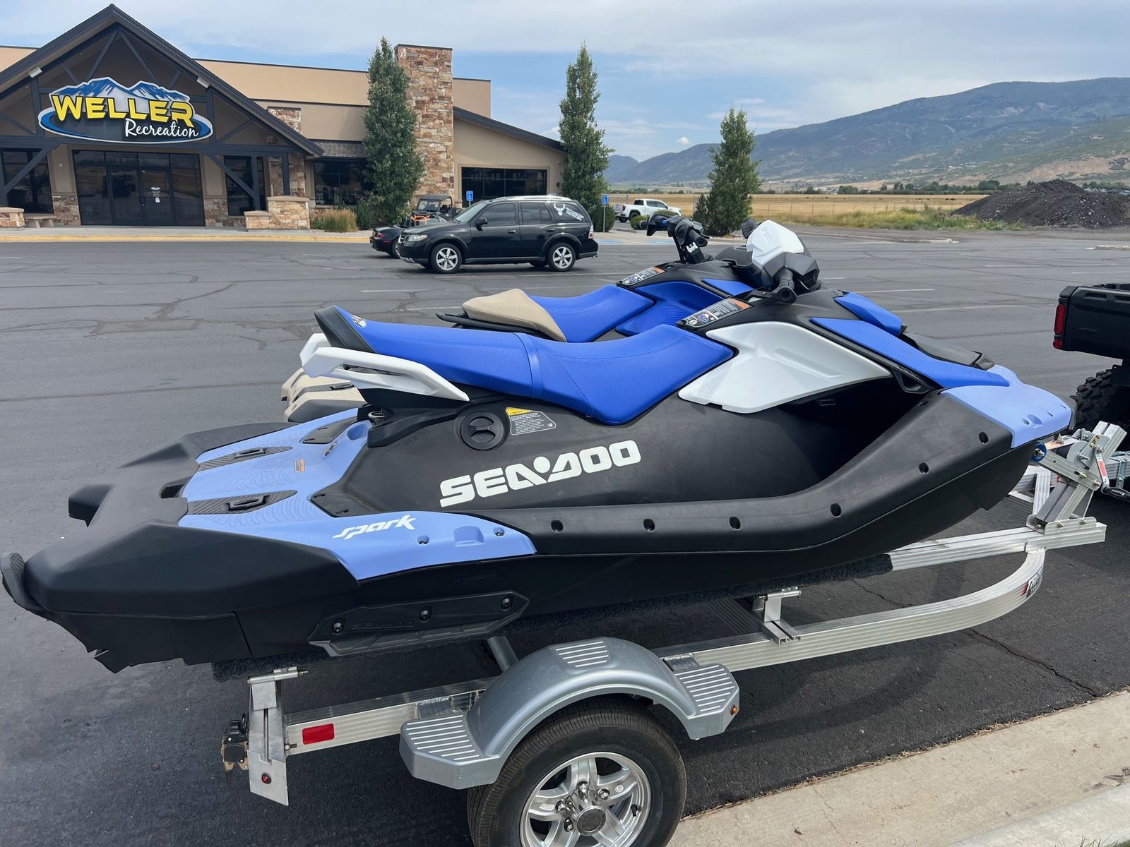 2025 Sea-Doo Spark 3up Conv 90 Personal Watercraft       Blue