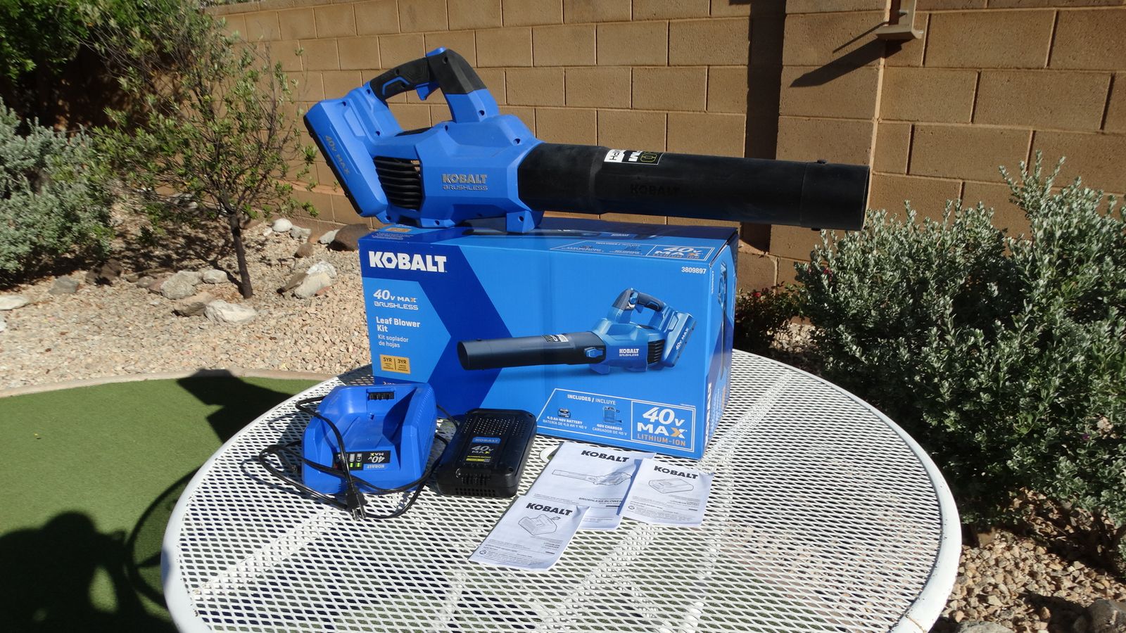 KOBALT LEAF BLOWER 40 VOLT