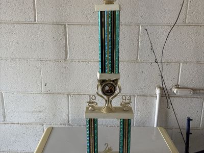 Large baseball trophy