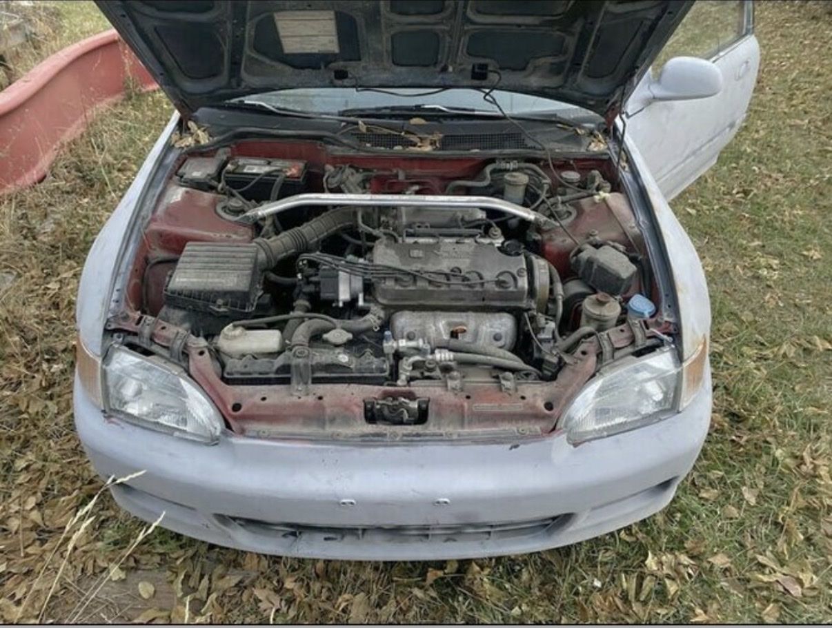 1995 Honda Civic VTEC Engine D16Z6- For Parts/Rebuild