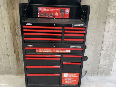 Craftsman 41" 8-Drawer Tool Chest & 7-Drawer Rolling Tool Cabinet