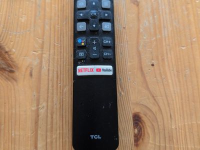 TCL Android Google TV remote control