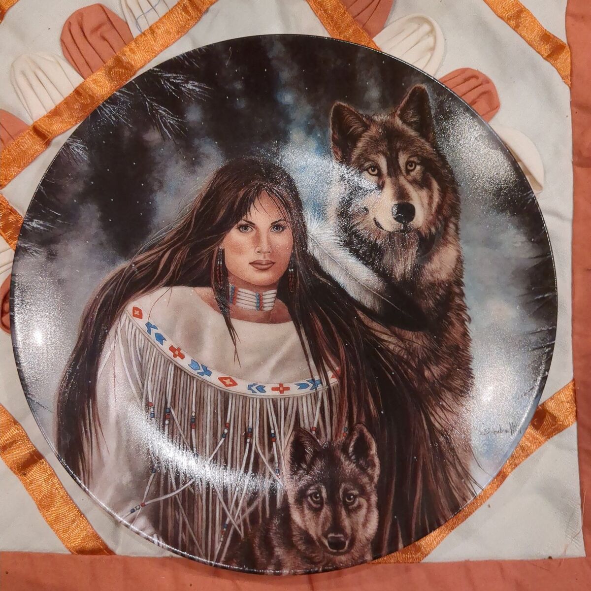 Sandra Hill collectors plate