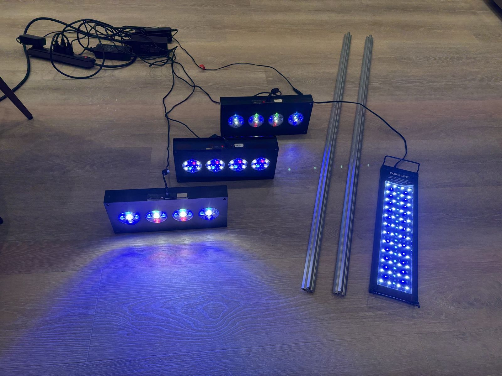 Two AI Vega, one AI Fiftytwo, and one Corallife Light