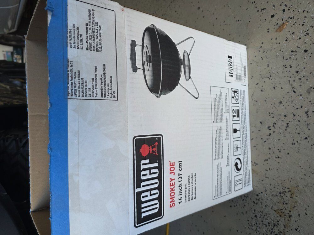 new Weber small grill
