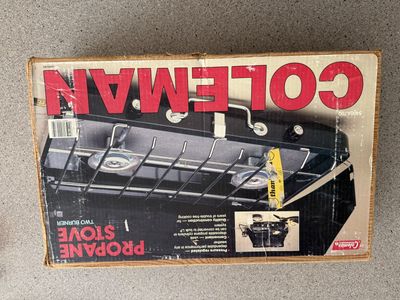 Coleman 5400A700 Tabletop 2-Burner Propane Camp Stove - Used, Original Box