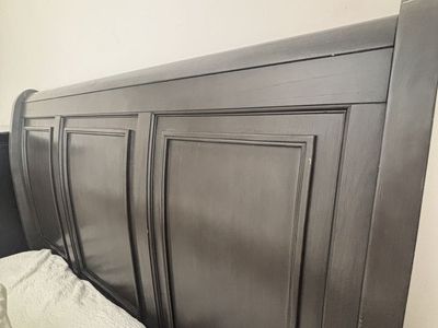 Black Queen Headboard