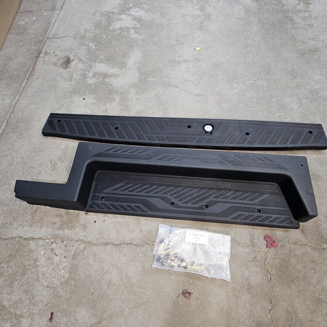 Ford Transit step kit, cargo and sliding doors