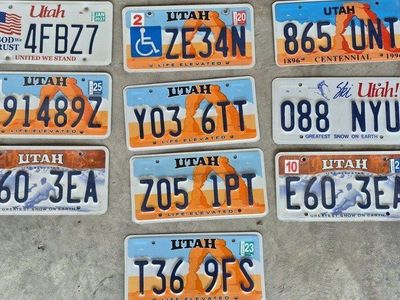Misc License Plates $10 Each