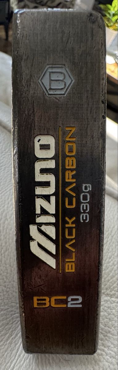Mizuno Black Carbon BC2 Putter 330g with BC2 Headcover