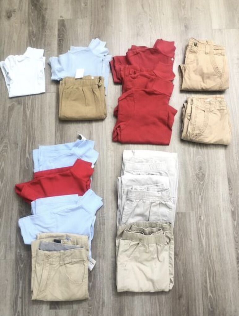 Lots Of School Uniforms