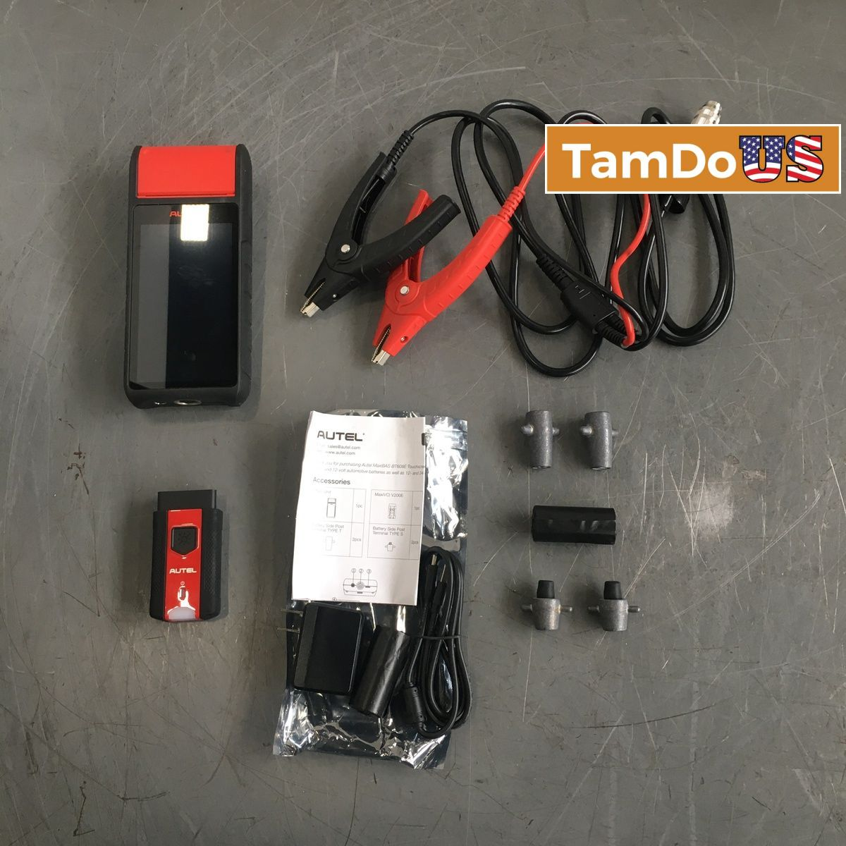 Autel MaxiBAS BT608E Battery & System Diagnostic Scanner with MaxiVCI V200E