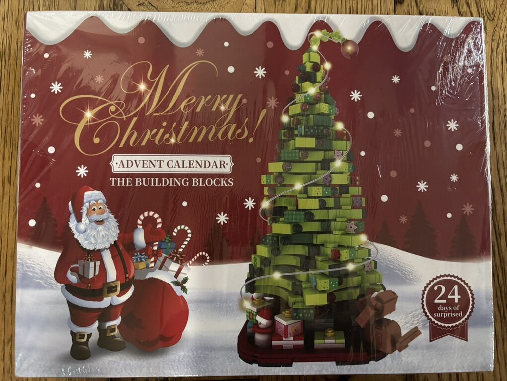 NEW - Christmas Tree Advent Calendar