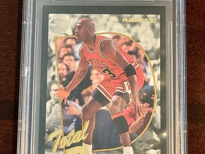 1992-93 Fleer Total D Michael Jordan Beckett 7