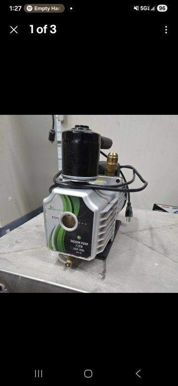 harvest right 7 cfm vacuum pump - Model : HRC-7-11