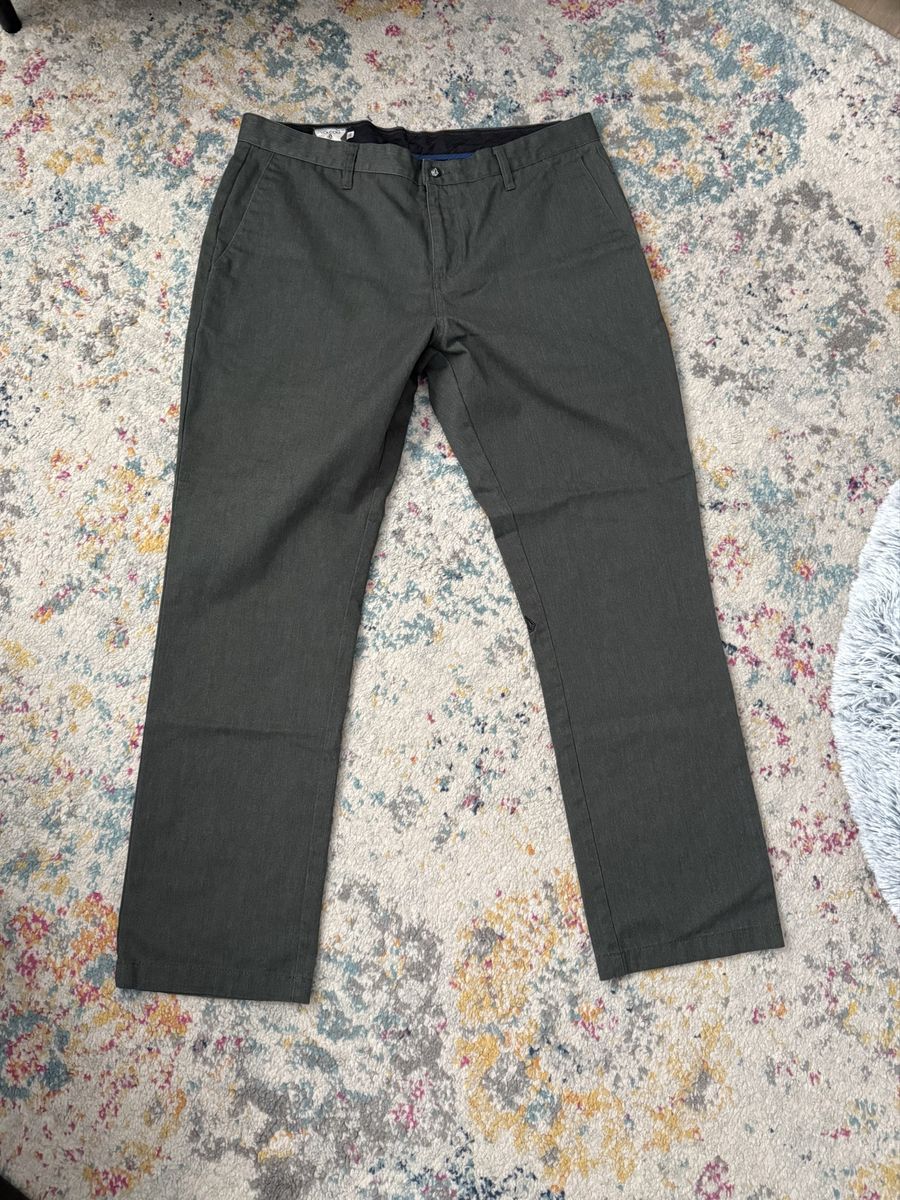 Volcom Mens Pants 38 dark gray