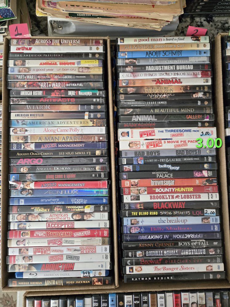 Large Lot of DVD's- Action, Comedy, Drama -