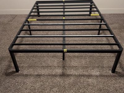 Full Size Metal Platform Bed Frame - 16" High Clearance