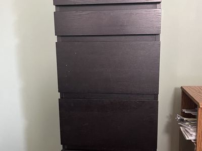 Ikea Malm Dresser And Night Stand Set