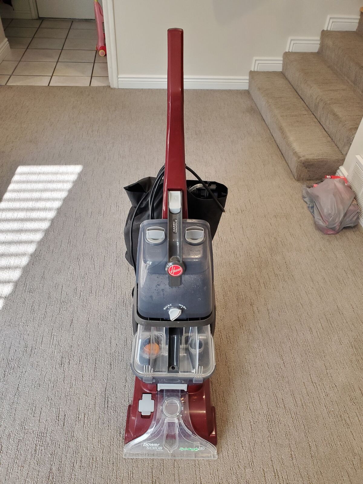 Hoover Power Scrub Deluxe with Attachments