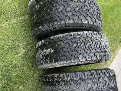 BFGoodrich All-Terrain T/A KO Tires – Great Tread! Rims Included but Need Replaced