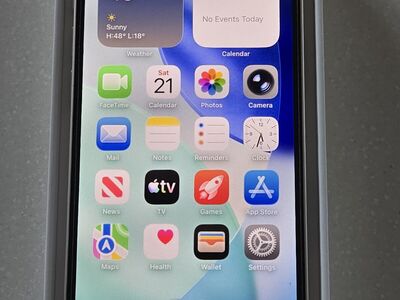 Apple iPhone 12 128GB, Unlocked, White - Excellent Condition