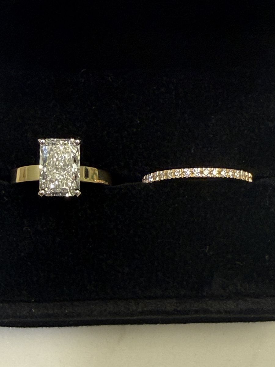 2.64 Carat Lab Grown Brial Set