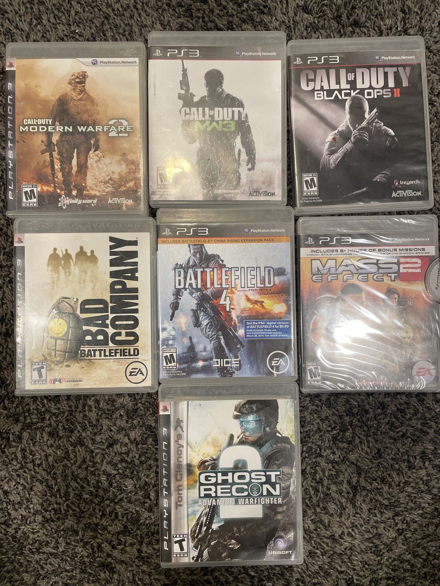 PS3 game bundle (7 games)