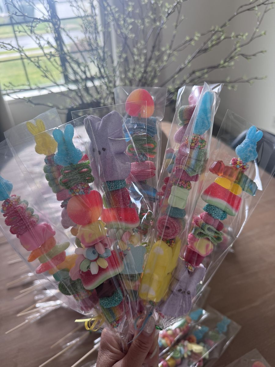 Easter Candy Kebabs