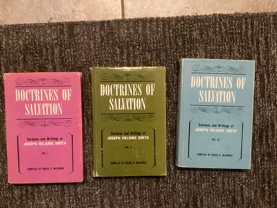 Doctrines of Salvation Vol 1-3 by Joseph Fielding Smith - Religious Books Set