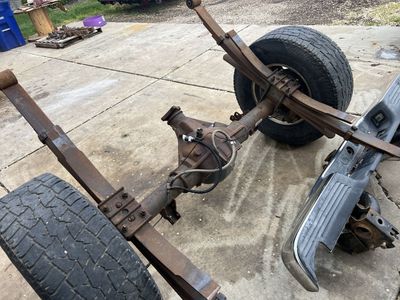 Dodge Ram 3500 HD rear axle