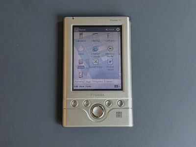 TOSHIBA Pocket PC e310 | Vintage New Open-Box, New Battery, Tested, Complete Set