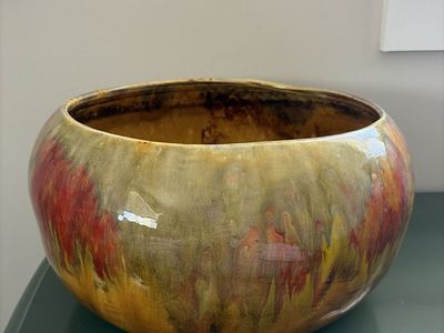 Vintage Frank Moreno MCM Ceramic Planter 1960s 1970s