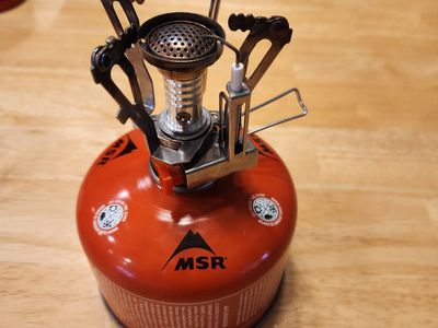 Ultralight Foldable Camping Stove Portable Backpacking Hiking Stove with Piezo Ignition
