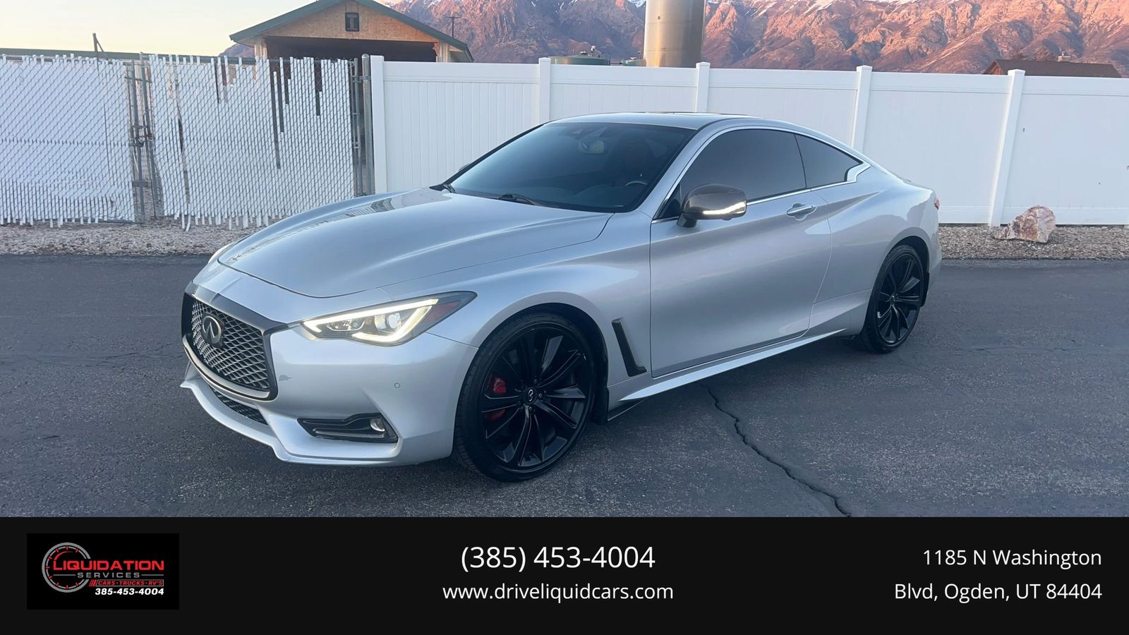 2018 INFINITI Q60 Red Sport 400