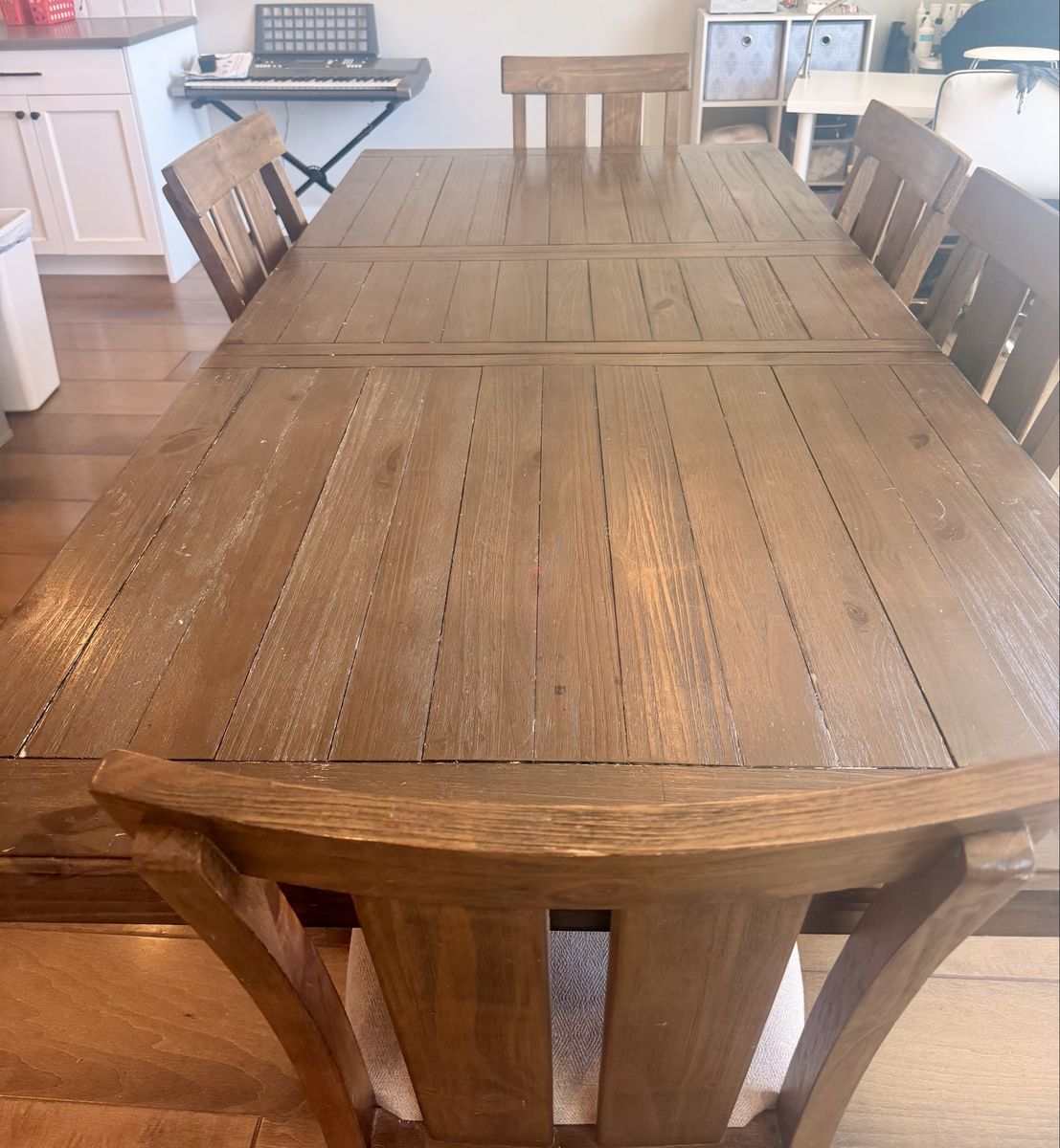 Ashley Furniture Solid Wood Dining Table