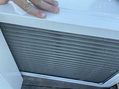 Window AC Unit - Power Mfg. Corp., 115V, 60Hz - Used Condition
