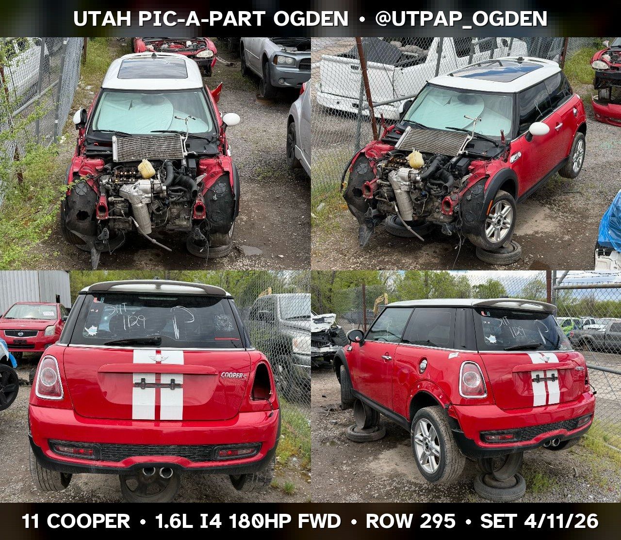 2011 MINI Cooper Parts - UTPAP Ogden