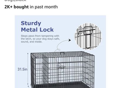 Extra Large Collapsible Dog Crate