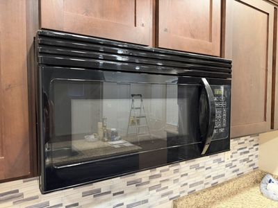 Black Over-the-Range Microwave