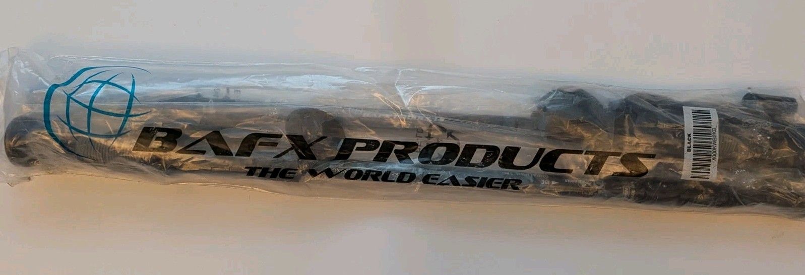 NEW BAFX HIKING TRAIL WALKING TREKKING CAMPING POLES ADJUSTABLE Black DURALUMM