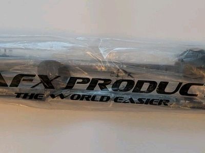 NEW BAFX HIKING TRAIL WALKING TREKKING CAMPING POLES ADJUSTABLE Black DURALUMM