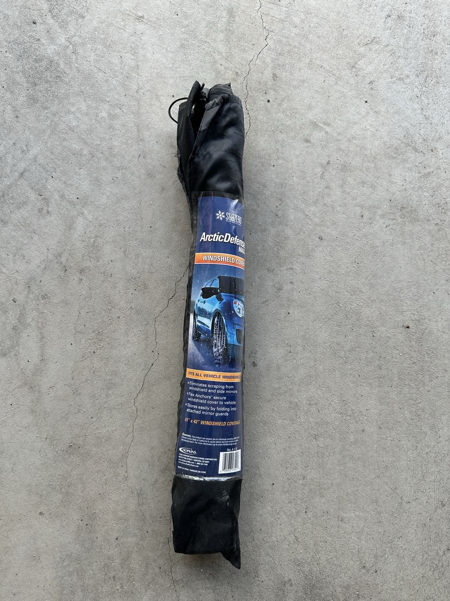 Subzero ArcticDefense Max Windshield Cover 61" x 42" - Fits All Vehicles, Anti-Scrape