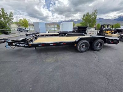 2025 PJ Trailers 20' H5 Equipment WHD Flatbed Trai