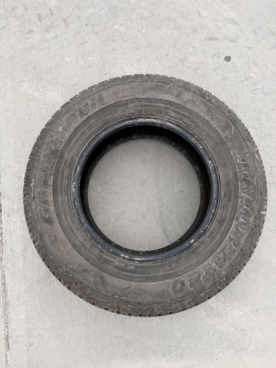 Grandtrek Dunlop tire