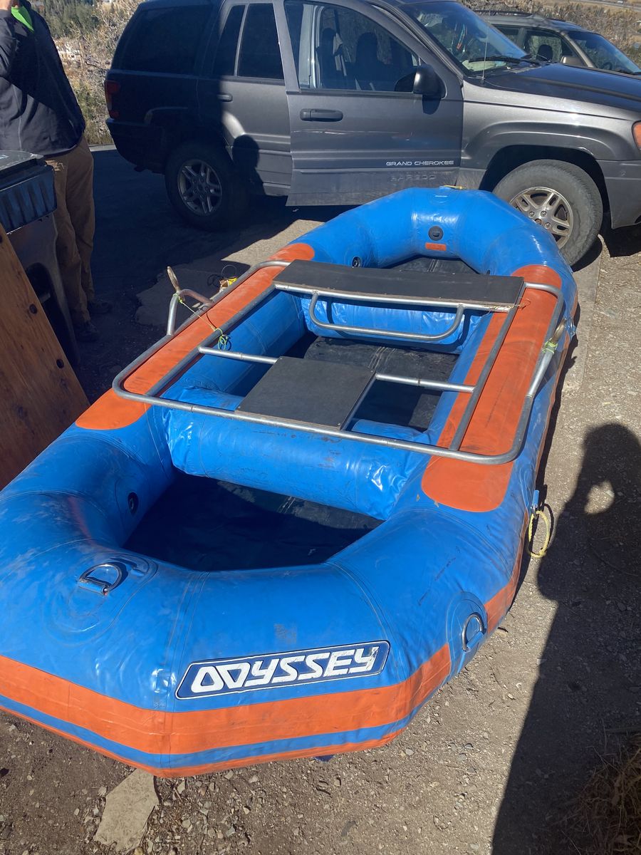 Odyssey 11' Whitewater Raft (Not self bailing)