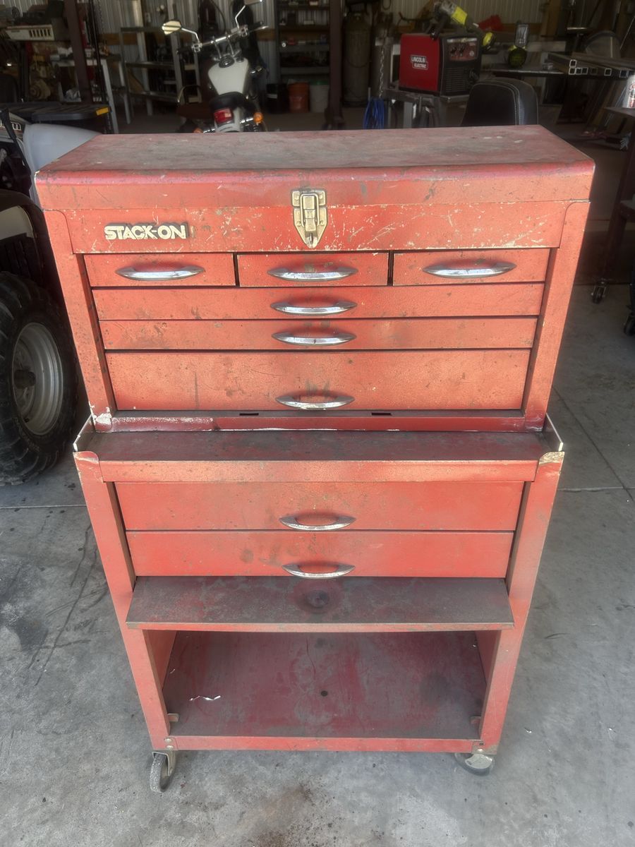 Tool box with miscellaneous tools