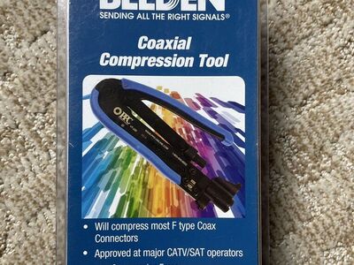 Coaxial compression Tool - Belden